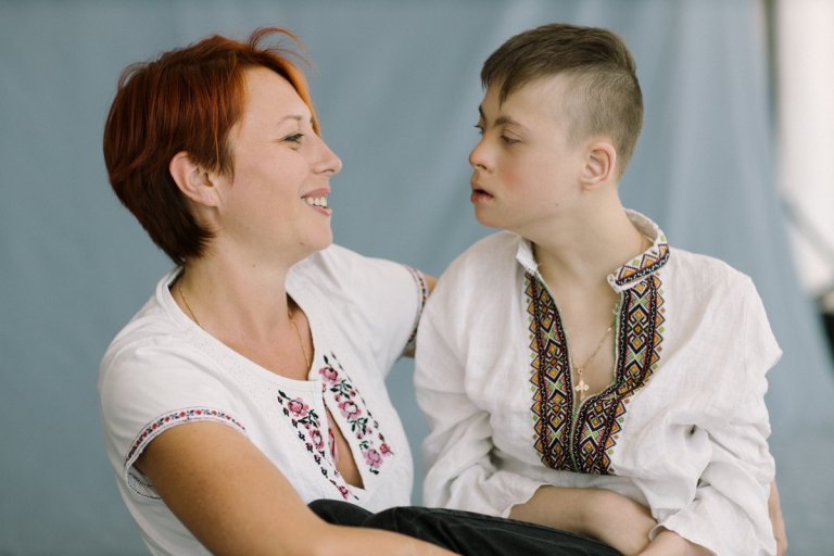 Тетяна та її син Володимир